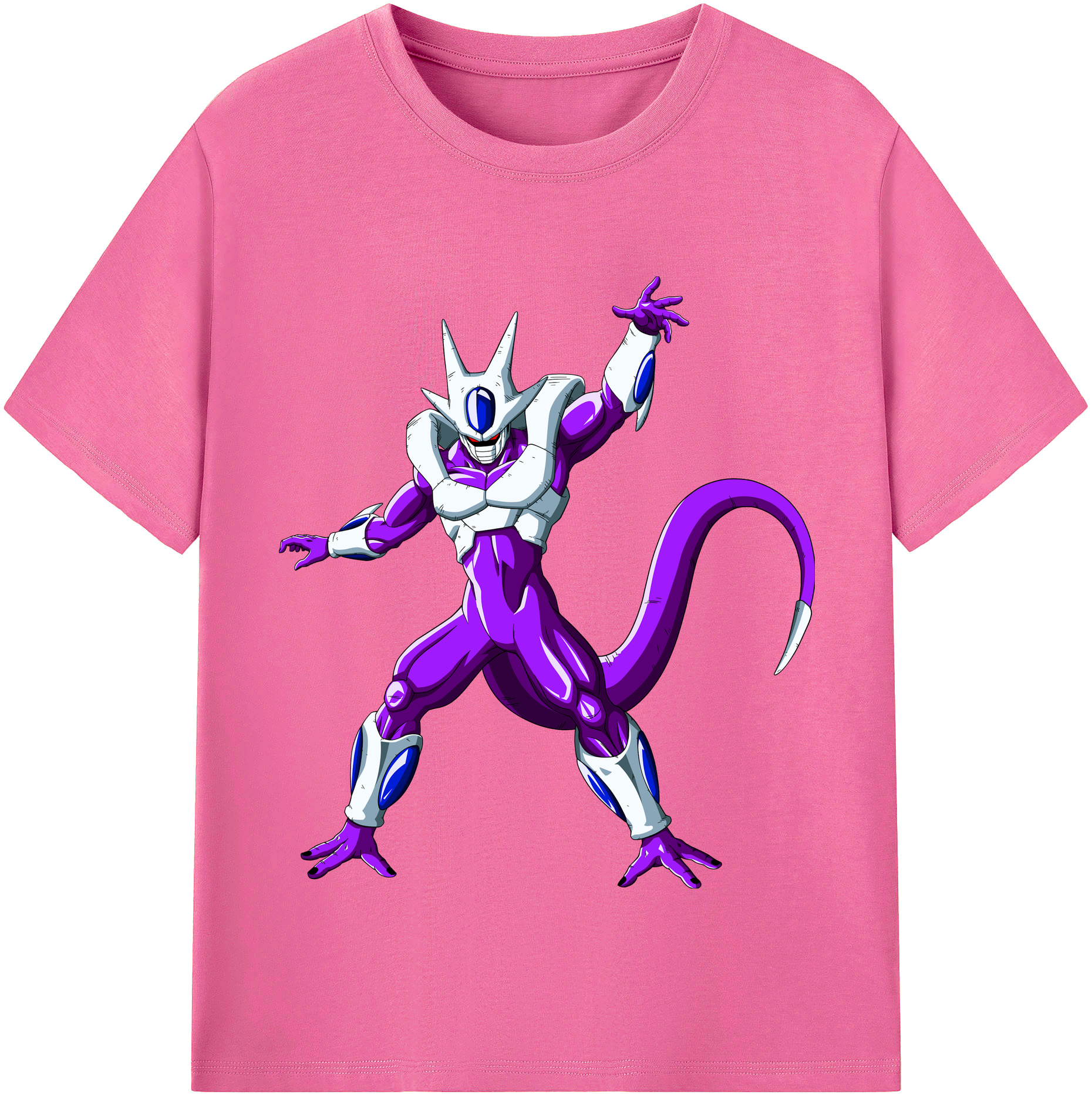 （画像用） ドラゴンボール クウラ DRAGON BALL Cooler Coora レディースカジュアルプリントTシャツ（綿100％）